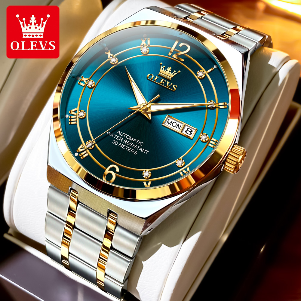 Rolex Watch Datejust - OLEVS Watch Mens Watch Mechanical Watch