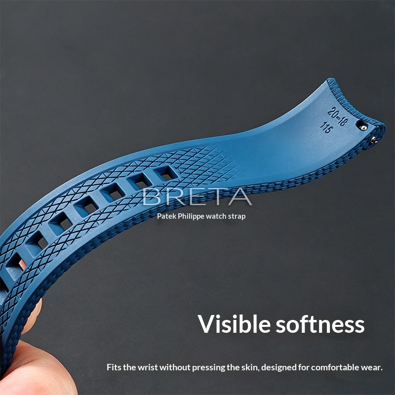 Curved End FKM Rubber Watch St - огляд і ціна Audemars Piguet Watch Code 11.59