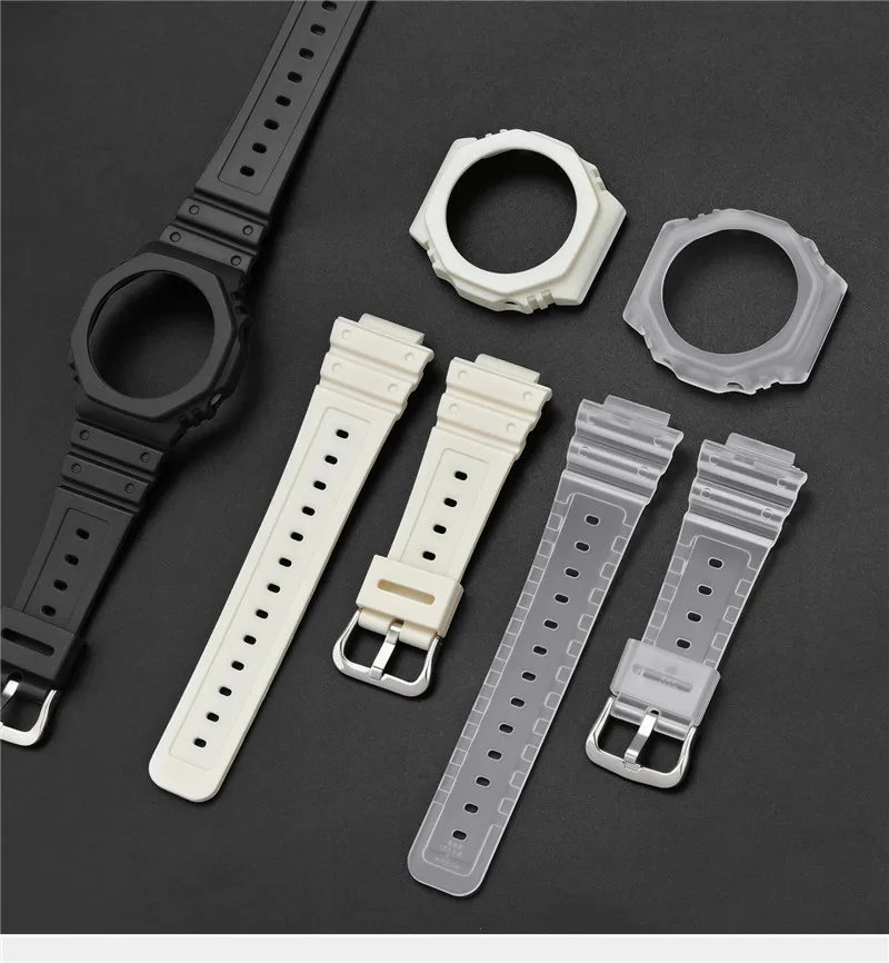 Rubber Watch Strap Case Bezel  - огляд і ціна Casio Watch G-Shock Ga-2100