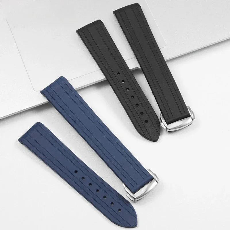 20mm Curved End Rubber Silicon - огляд і ціна Omega Watch Seamaster