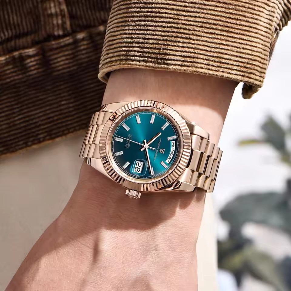 PAGANI DESIGN New Rose Gold Co - огляд і ціна Rolex Watch Datejust