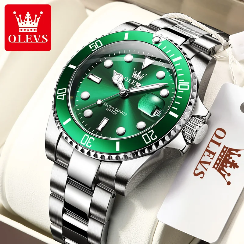 OLEVS Original Quartz Watch fo - огляд і ціна Rolex Watch Datejust