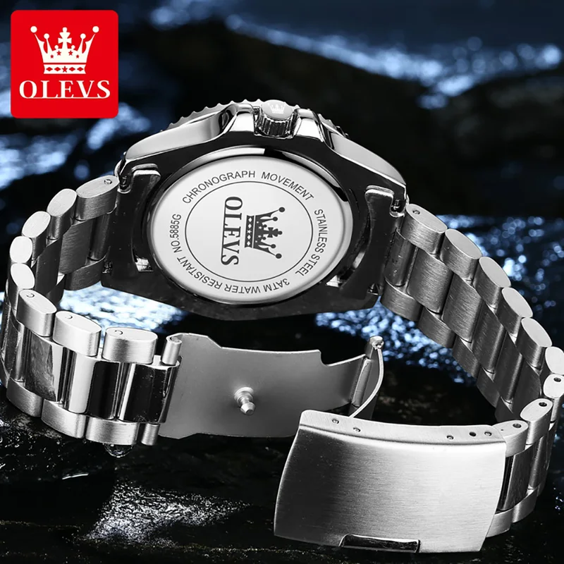 OLEVS Original Quartz Watch fo - огляд і ціна Rolex Watch Datejust