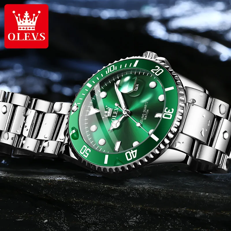 OLEVS Original Quartz Watch fo - огляд і ціна Rolex Watch Datejust