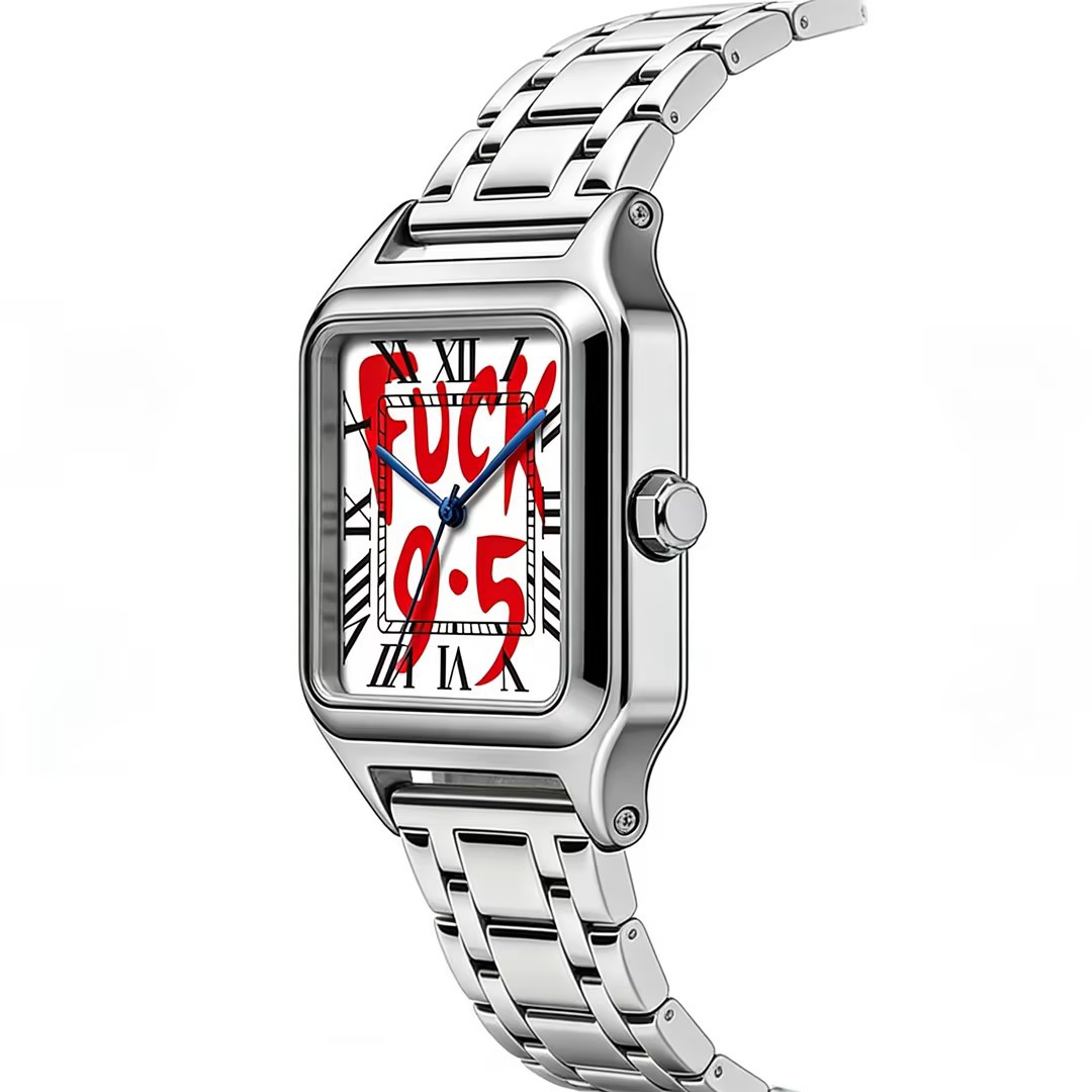 FUCK9.5 Stainless Steel Alloy  - огляд і ціна Cartier Watch Santos